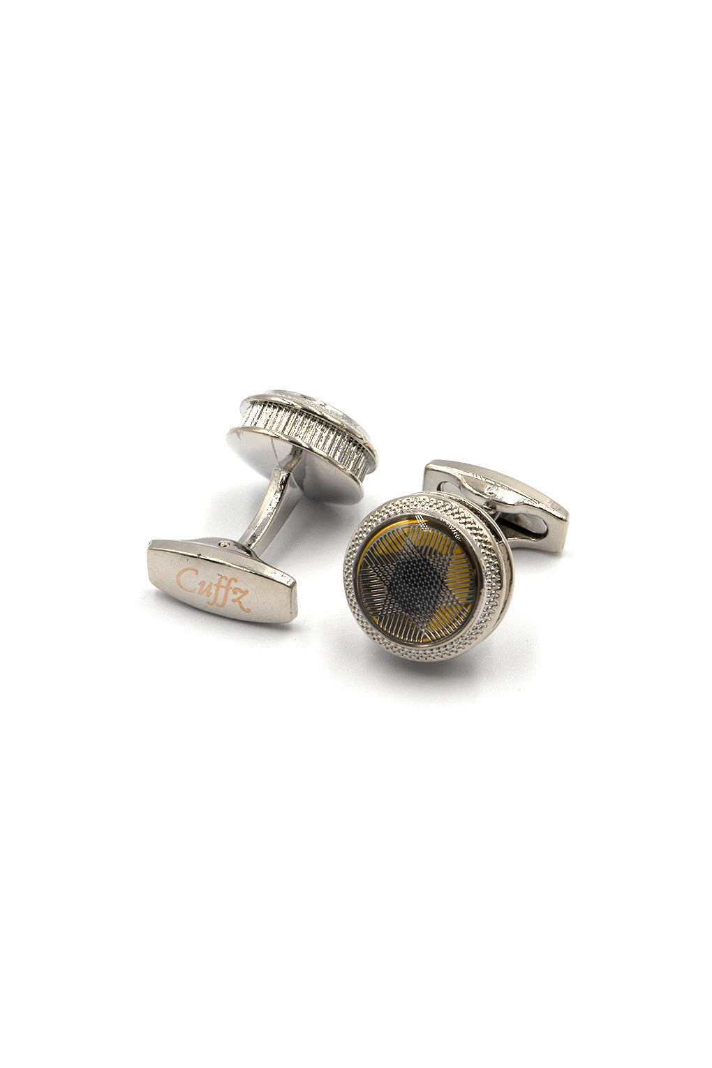 Silver Champs Élysées Cufflinks